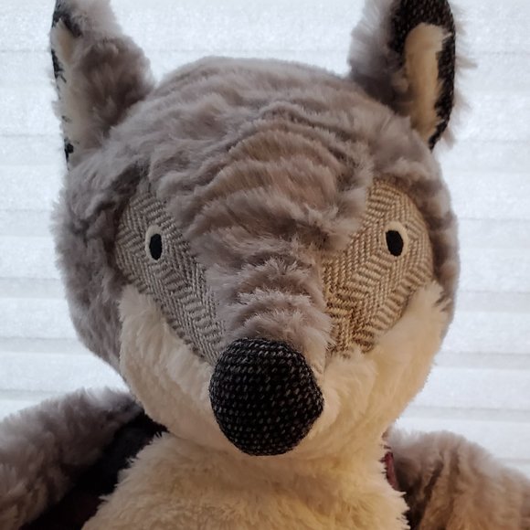 Pier 1 Sitting Animal Bently The Raccoon Pillow Door Stop - Picture 4 of 11